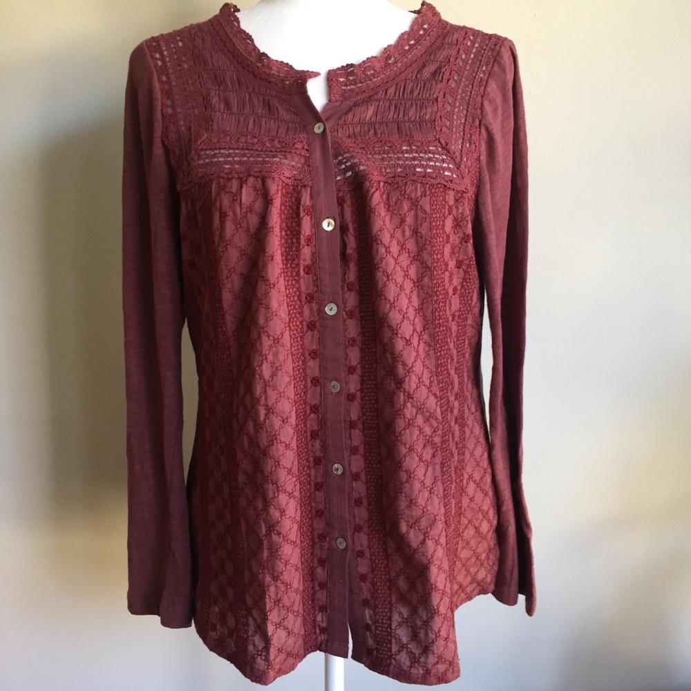 Meadow Rue long sleeve shirt